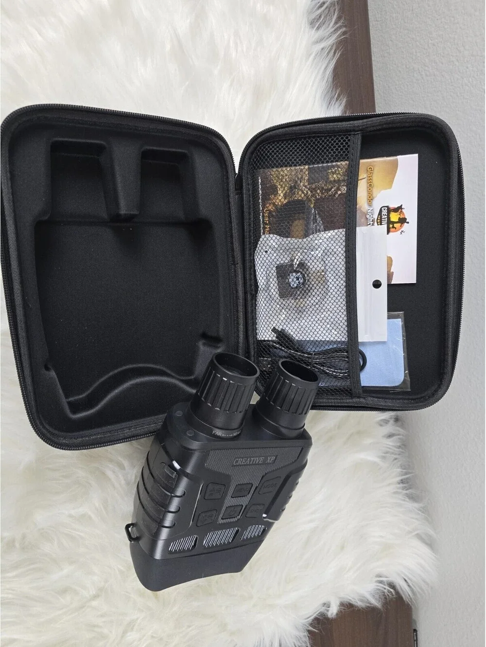 Creative XP Night Vision Binoculars with Case and Accessories  New